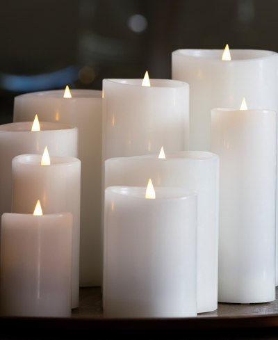 Shop Seasonal Classic Motion Flameless Candle 3 X 7 In White