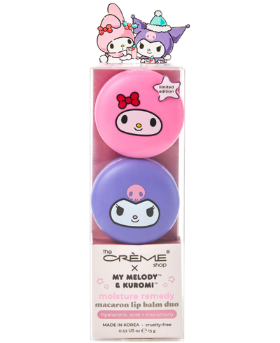 The Creme Shop 2-pc. My Melody & Kuromi Macaron Lip Balm Set In No Color