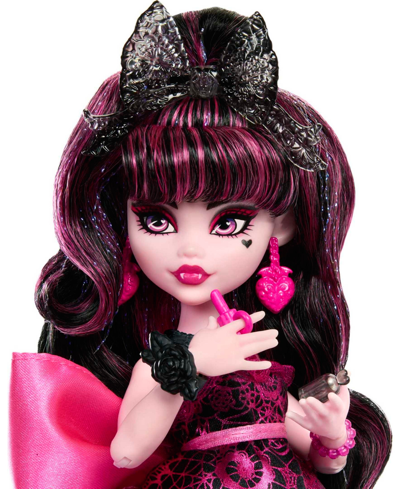 Shop Monster High Draculaura Doll In Monster Ball Party Dress With Accessories In Multi-color