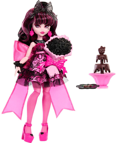 Shop Monster High Draculaura Doll In Monster Ball Party Dress With Accessories In Multi-color