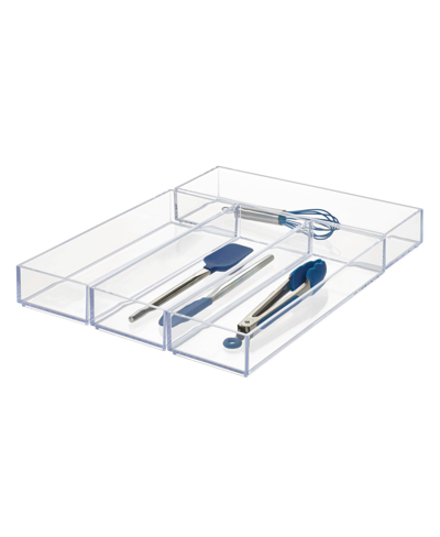 Shop Idesign Clarity Drawer Organizer, Set Of 4 In No Color