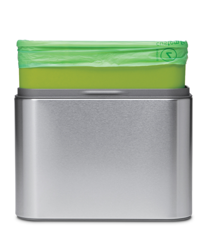 Simplehuman Compost Caddy, 4 Liter In Brushed Stainless Steel