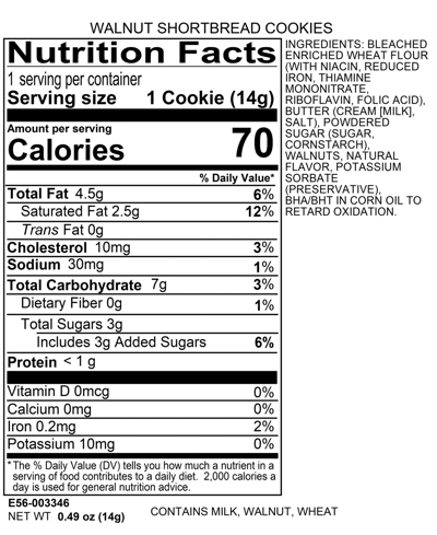 Harry & David Comfort & Joy Christmas Cookies In No Color