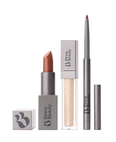 Shop Rinna Beauty Show Stopper Lip Kit In Cool Brown