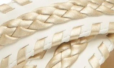 Vince Camuto Kids' Ankle Strap Sandal In Off White Multi