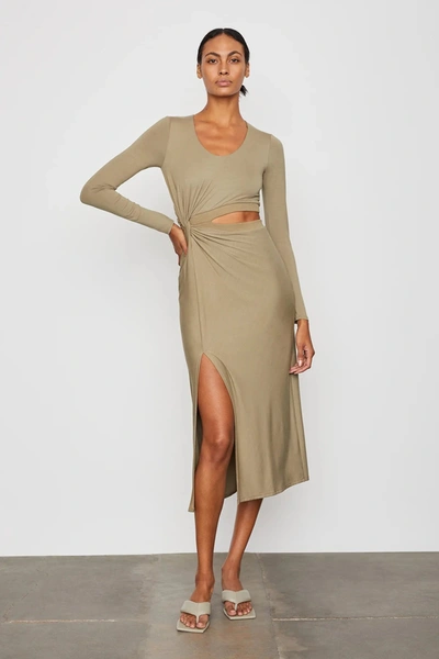 Shop Bailey44 Mable Dress In Bayleaf In Beige