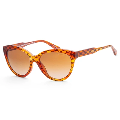 Shop Michael Kors Women's 55 Mm Sunglasses In Brown