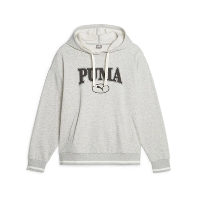Shop Puma Women's Squad Hoodie In Grey