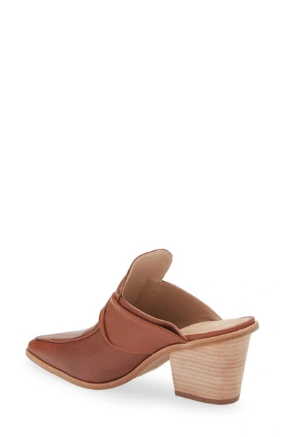 Shop Kaanas Meridiana Loafer Mule In Toffee