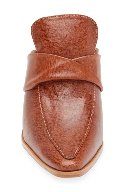 Shop Kaanas Meridiana Loafer Mule In Toffee