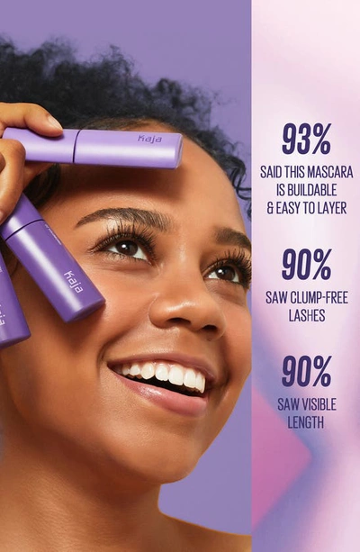 Kaja Wink Lash Trio Mascara Clear, Black, Black 3x 0.26 oz/ 7.5g In Black