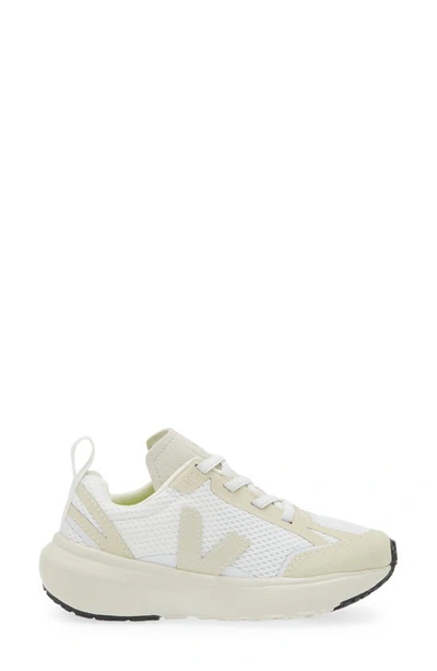 Veja White Sneakers For Kids With Logo In White Pierre