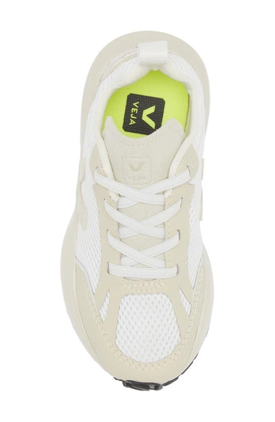 Veja White Sneakers For Kids With Logo In White Pierre