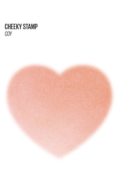 Kaja Cheeky Stamp Blendable Blush 01 Coy 0.17 oz/ 5 ml In Coy