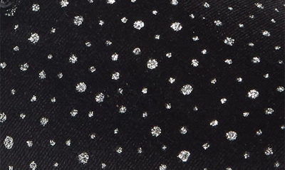 Shop Mezlan Sera Cosmo Crystal Velvet Slip-on In Black