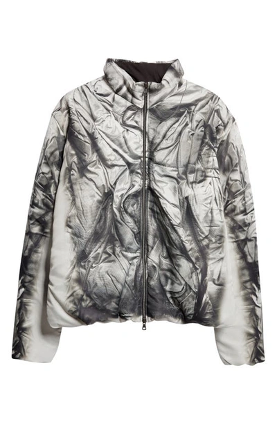 Shop Y/project Compact Print Jacket In White