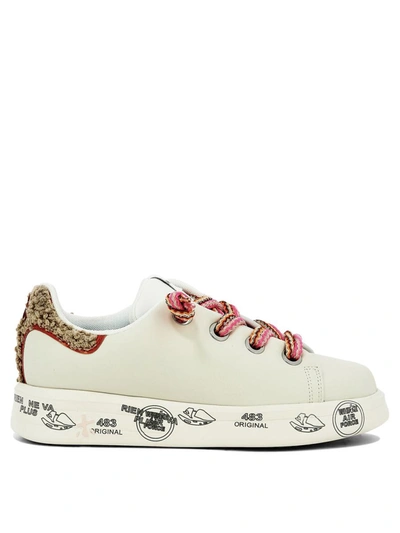Shop Premiata "belle" Sneakers In White