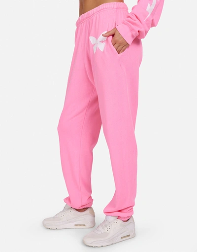 Lauren Moshi X Chantria X Lightning Butterfly In Neon Pink