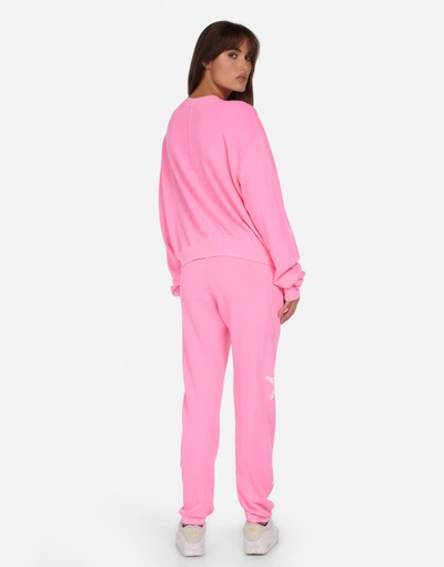 Shop Lauren Moshi X Chantria X Lightning Butterfly In Neon Pink