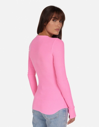 Lauren Moshi X Mckinley X Lightning Butterfly In Neon Pink