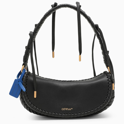 Shop Off-white ™ Black Leather Shoulder Bag