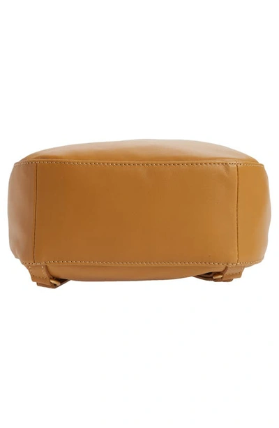 Longchamp Cavalcade Leather Backpack - Beige In Natural