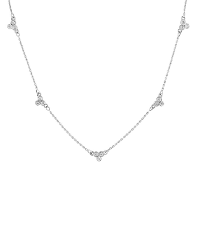 Shop Pure Gold 14k 0.15 Ct. Tw. Diamond Necklace