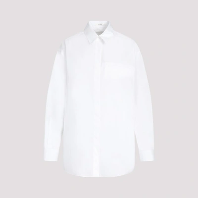 Shop The Row Eleni Shirt In Wht White