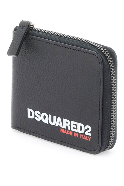 Shop Dsquared2 Bob's Zip Around Wallet