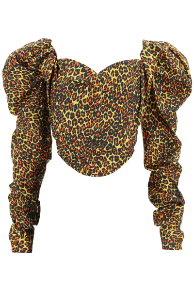Vivienne Westwood Sunday Leopard-print Corset Top
