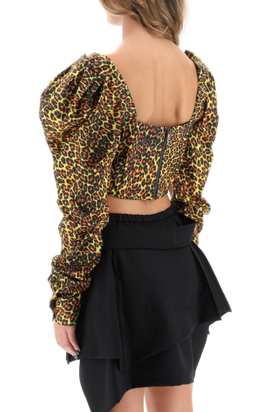 Vivienne Westwood Sunday Leopard-print Corset Top
