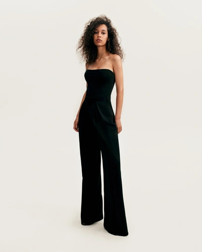 Milla Classy Black Bodysuit, Xo Xo In Black