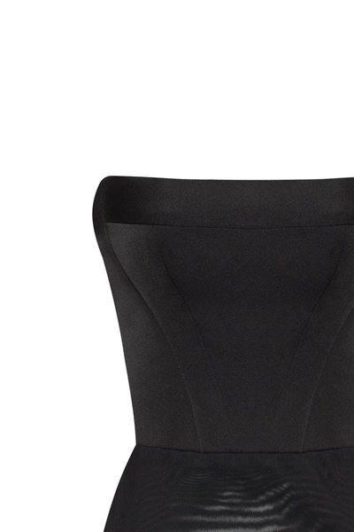 Milla Classy Black Bodysuit, Xo Xo In Black