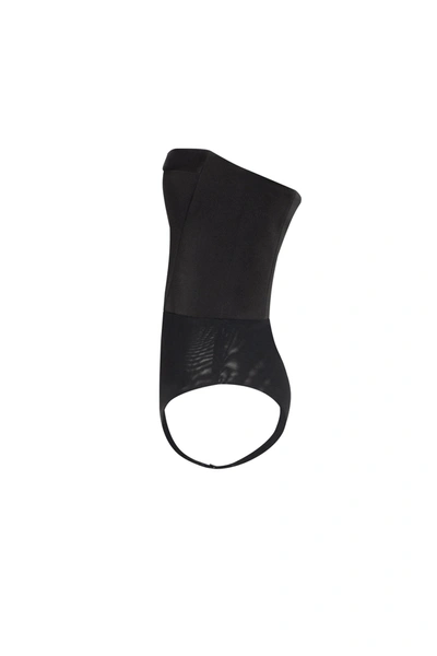 Milla Classy Black Bodysuit, Xo Xo In Black