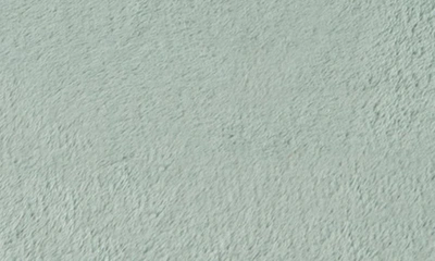 Woven & Weft Solid Plush Velour Sheet Set In Sea Mist