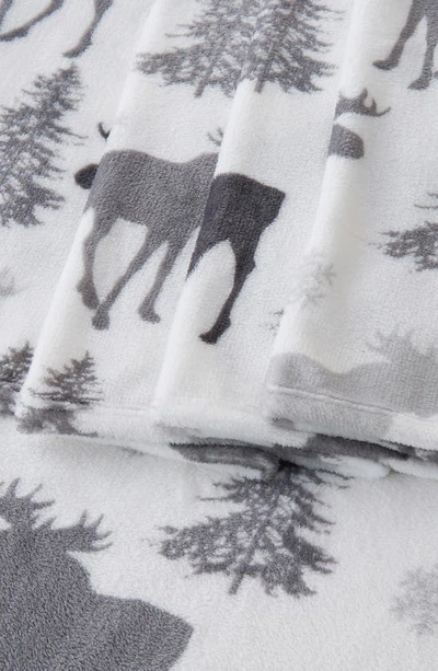 Woven & Weft Printed Plush Velour Sheet Set In Moose