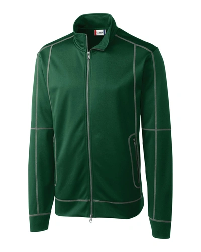 Shop Clique Men's Helsa Full Zip Jacket In Green