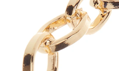 Shop Tasha Chain Hoop Earrings In Gold