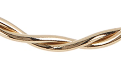 Tasha Twist Hoop Earrings In Gold