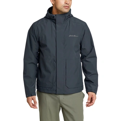 Shop Eddie Bauer Men's Rainfoil Storm Jacket In Blue