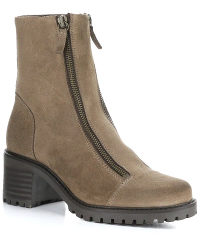 Shop Bos. & Co. Ingle Suede Boot In Grey