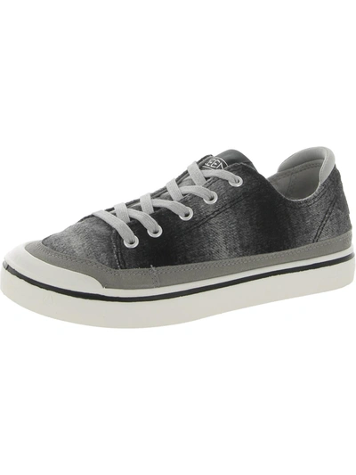 Keen Elsa Iv Womens Plaid Low-top Casual And Fashion Sneakers In Black |  ModeSens