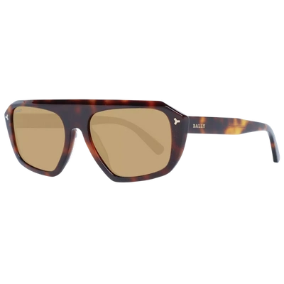 Shop Bally Lly Unisex Sunglasses In Brown