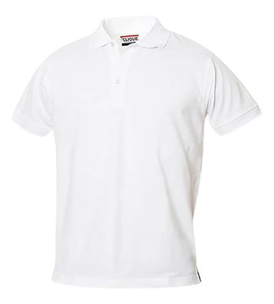 Clique Men's Fairfax Polo Shirt In White
