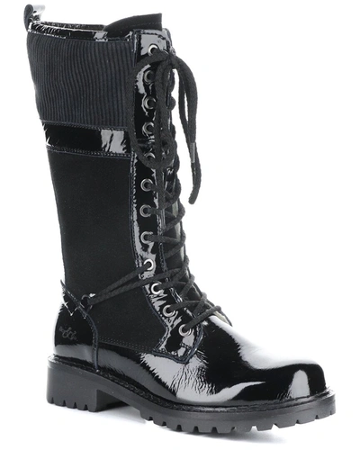 Shop Bos. & Co. Hallowed Patent Boot In Black