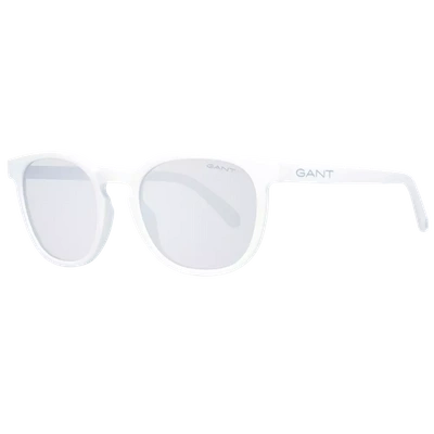Shop Gant Nt Men Men's Sunglasses In White