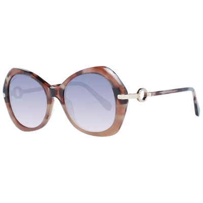 Shop Omega Ega Wen Wen's Sunglasses In Brown