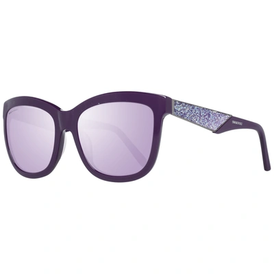 Shop Swarovski Arovski Women Women's Sunglasses In Purple