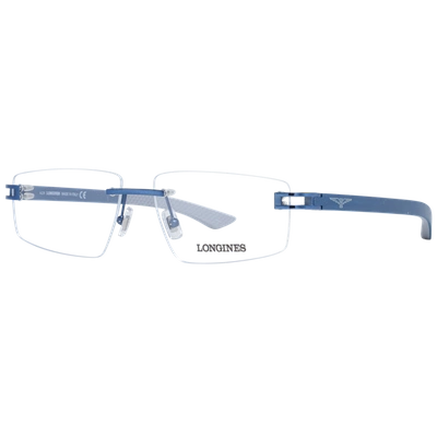 Shop Longines Ngines Men Optical Men's Frames In Blue