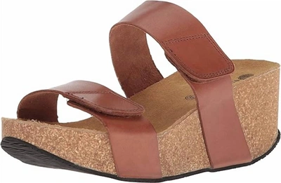 Shop Eric Michael Lily In Tan Leather In Brown